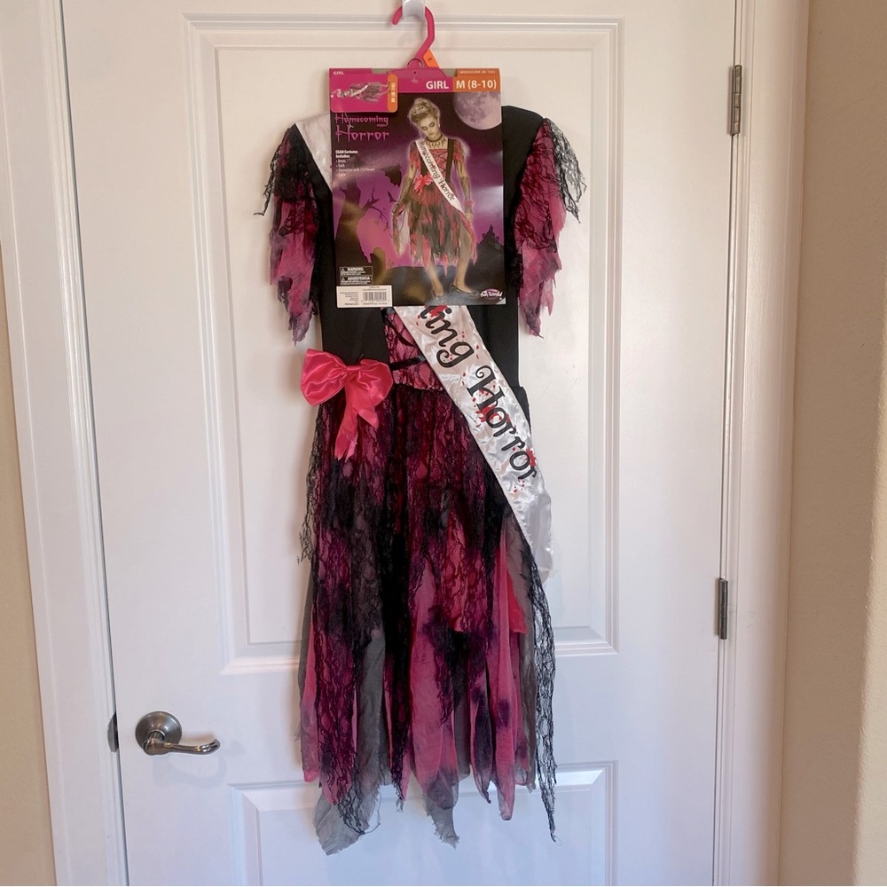 Homecoming Horror Zombie Halloween Costume / Dress Up - Girl Medium 8-10